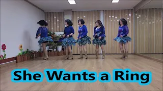 She Wants a Ring - Line Dance