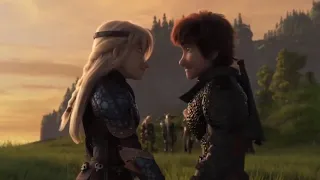 Hiccup and Astrid being relationship goals for 3 minutes straight