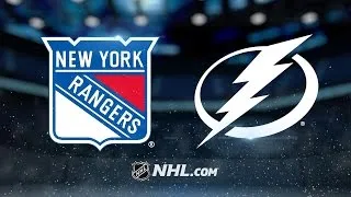 Zibanejad, Raanta power Rangers past Bolts in OT, 1-0