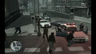 GTA 4 Getting Other Peds Arrested Compilation (Hove Beach)