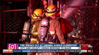 Fire breaks out at Virginia Avenue Elementary School