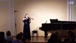 Елена Корженевич - Н.Паганини - Каприс №23 для скрипки соло