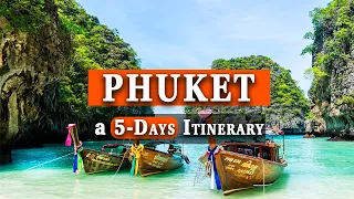 Phuket Thailand: How to Spend 5 Days in PHUKET in 2024  🇹🇭 Travel Itinerary Guide