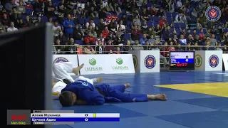 66 kg Алоев М Цечоев А 10 11 2018 Т1 Первенство России среди юношей и девушек до 18 лет, ТЮМЕНЬ