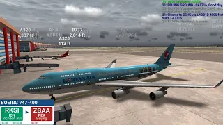 RFS - Incheon Intl ( RKSI ) To Beijing Intl ( ZBAA ) Full Flight With ATC Calls - #17