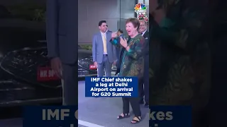 G20 Summit | International Monetary Fund MD Dances To Odiya Song On Arrival | N18S | CNBC TV18