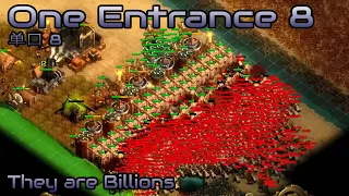 They are Billions - One Entrance 8 (单口 8)  - Custom Map - No pause