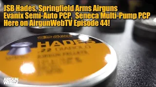AGWTV – 2019 - EP44 - Shot Show 2019 - JSB Hades, Springfield Armory, Semi-Auto PCP Airguns!