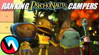 Ranking the Campers from Psychonauts