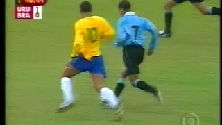 QWC 2002 Uruguay vs. Brazil 1-0 (01.07.2001). Full Game (part 2 of 4).