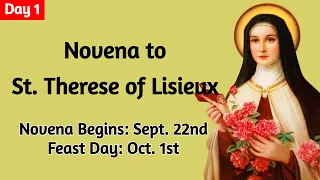 NOVENA TO ST. THERESE OF LISIEUX | DAY 1