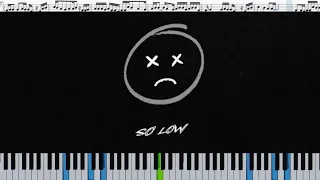 Escape, Даня Милохин - So low (кавер на пианино + ноты)