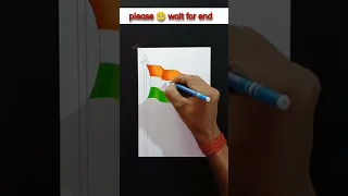 very beautiful indian flag drawing 🇮🇳 #republicday #drawing #art #artwork #shorts #viralvideo