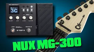 NU-X: MG-300 Modeling Guitar Processor Editor And Playthrough