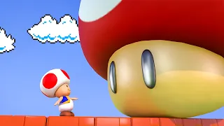 Toad eats a Giant Mushroom and then this happened!!! 🍄