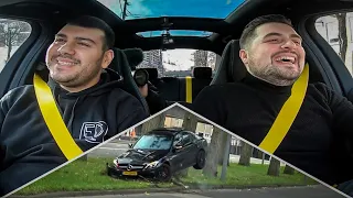 DÉ MERCEDES C63 S AMG CRASH UITGELEGD DOOR DE EIGENAAR ZELF | Emre Drives