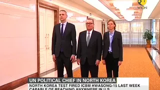 UN Political Chief Jeffrey Feltman in North Korea for a four day visit