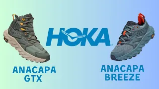 Russki обзор Hoka Anacapa MID GTX, Anacapa LOW GTX, Anacapa Breeze лучшие кроссовки для Хайкинга🔥