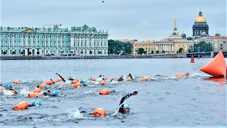 Югорчане завоевали серебро в заплыве X-WATERS в Санкт-Петербурге