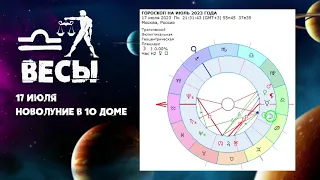 ВЕСЫ - ГОРОСКОП на ИЮЛЬ 2023 года от Реальная АстроЛогия