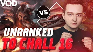 LE PLUS BEAU 2V8 DE NOTRE VIE - Unranked to Challenger #16 - Olaf vs Naafiri - Patch 13.16