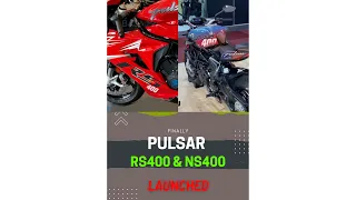 Bajaj Pulsar RS400 & NS400 Launching 🚀 #pulsarrs400 #pulsarns400 #bajaj