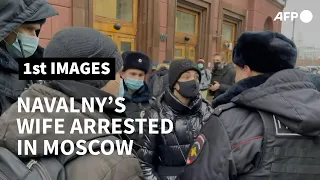 Navalny's wife arrested at Moscow protest | AFP