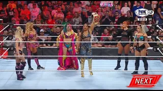 Liv Morgan, Alexa Bliss, Carmella, Becky & Asuka Confrontan a Bianca - WWE Raw Español: 20/06/2022