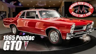 1965 Pontiac GTO For Sale Vanguard Motor Sales #5859