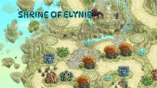 Kingdom Rush Origins - Shrine of Elynie (BOSS FIGHT) - Veteran 3 Stars - (ENDING)