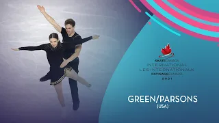 Green/Parsons (USA) | Ice Dance RD | Skate Canada International 2021 | #GPFigure