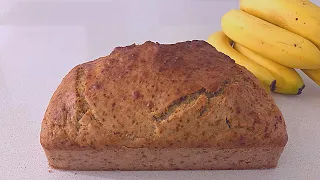 Moist Banana Bread recipe| Fruit bread| Sweet bread|