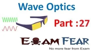 Physics Wave Optics part 27 (Polarizing & unpolarized light wave) CBSE class 12