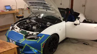 First dyno session of the Lingenfelter V8 ND Miata