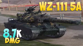 WZ-111 5A - 3 Kills 8.7K DMG - Corrected! - World Of Tanks