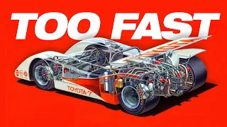 This Car Was so Fast it Was Too Dangerous to Drive: Toyota 7