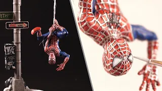 Sculpting a Hanging Spiderman / No Way Home [Raimi Trilogy Suit]