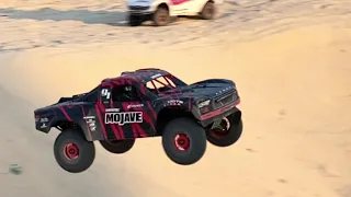 Traxxas udr and arrma Mojave bashing