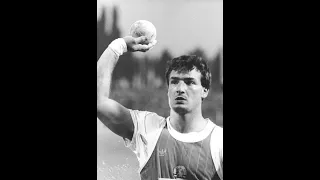 Ulf Timmermann Shot Put 23.06 World record 1988.
