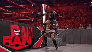 WWE RAW Asuka Vs Rhea Ripley No Holds Barred Match