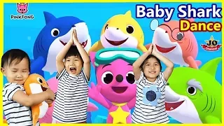 Baby Shark Challenge 鯊魚一家體操和舞蹈 挑戰鯊魚一家兒童兒歌 碰碰狐 Kids Song Baby Shark Dance By Jo Channel