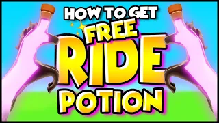 How To Get a FREE RIDE POTION in Adopt Me Roblox WITHOUT Robux! 100% FREE and WORKING!