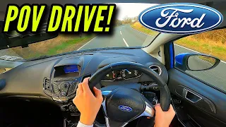 FORD FIESTA POV DRIVE!! (BEST FIRST CAR??)