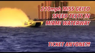 Hot New 210 mph Miss Geico Mystic
