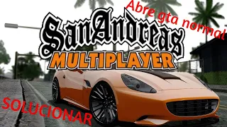 Como Solucionar El Error De Samp Abre Gta San Andreas Normal!! Solución 2022👍🚀 -Yobeg5