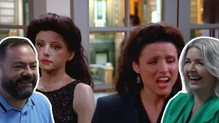 British Family React! Elaine's Mannequin Lookalike | The Pie | Seinfeld!