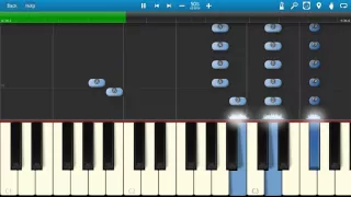 J Cole - G.O.M.D. - Piano Tutorial - How to play GOMD - Synthesia