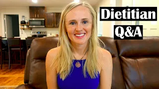 Dietitian Q&A (applying for internships, failing chemistry, ect)