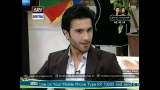 Feroze khan and Sajal aly funny interview in morning show🤭