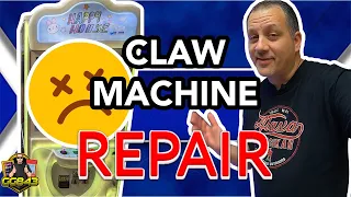 CLAW MACHINE REPAIR! Watch Us Diagnose And Fix This Claw Machine!